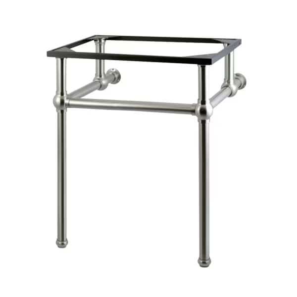 VBH242030SN Templeton 24" x 20-3/8" x 30" Brass Console Sink Legs, Nkl