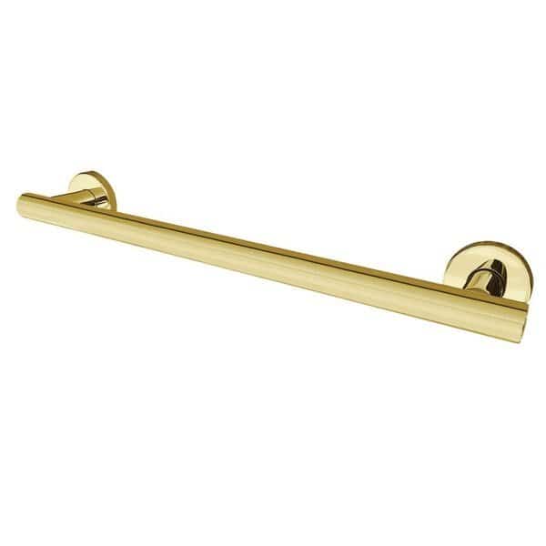 GBS1424CS2 24-Inch x 1-1/4 Inch O.D Grab Bar, Polished Brass