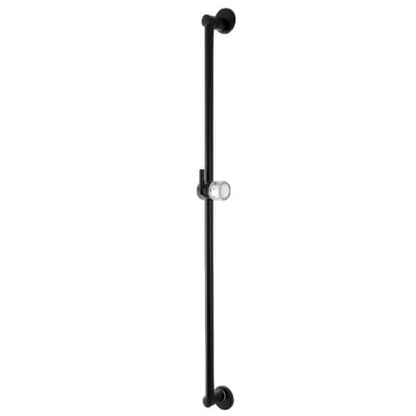 K183A0 30-Inch Brass Shower Slide Bar, Matte Black, Kingston Brass, Mfr#: K183A0