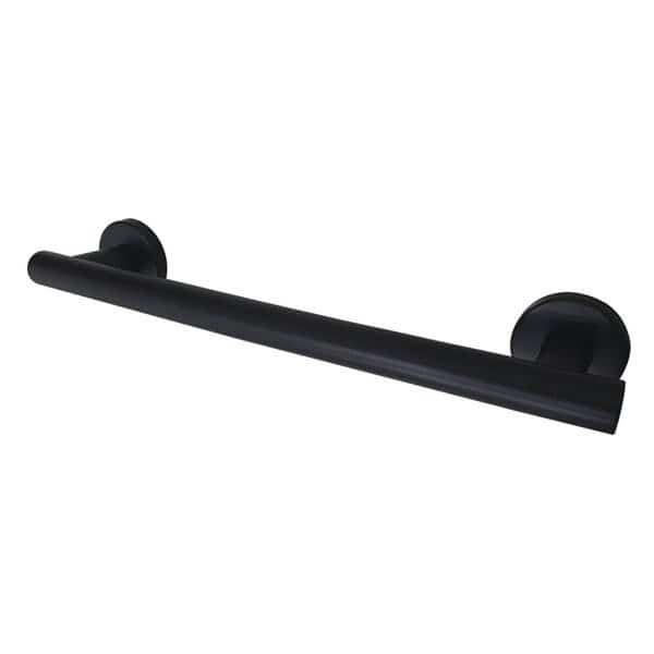 GBS1412CS0 12-Inch x 1-1/4 Inch O.D Grab Bar, Matte Black