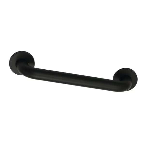 DR514120 12-Inch x 1-1/4-Inch O.D Grab Bar, Matte Black