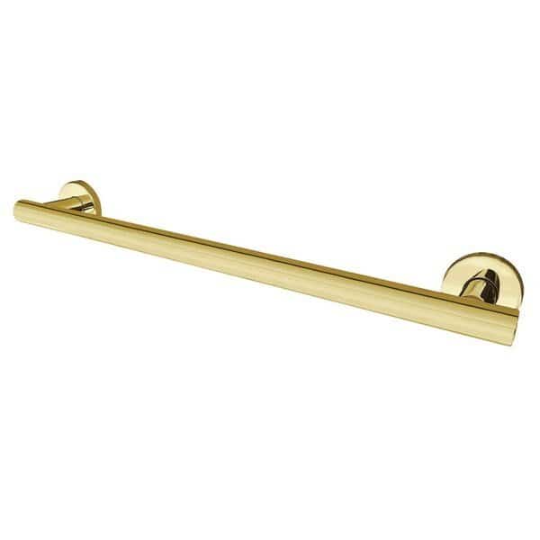 GBS1430CS2 30-Inch x 1-1/4 Inch O.D Grab Bar, Polished Brass