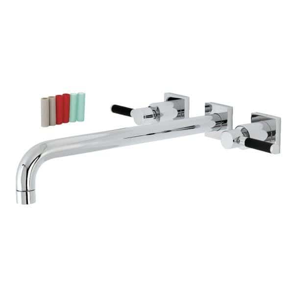KS6041DKL Wall Mount Tub Faucet, Polished Chrome