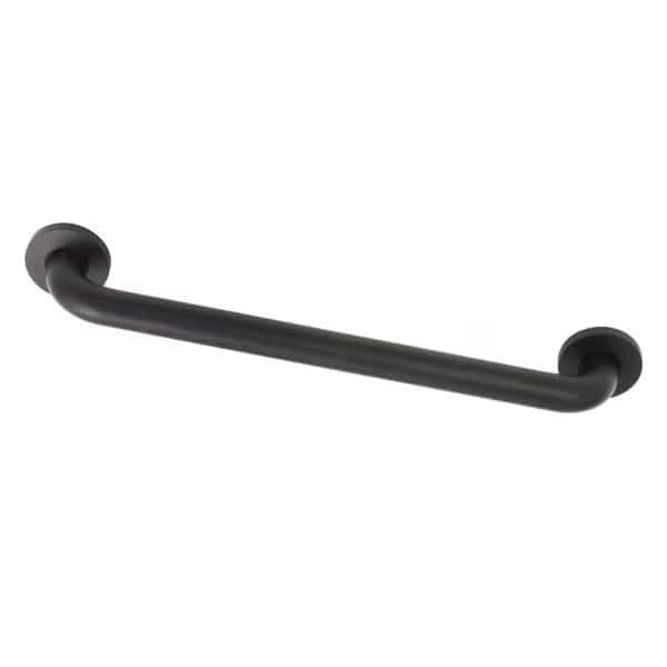 DR514180 18-Inch Decorative ADA Grab Bar, Matte Black