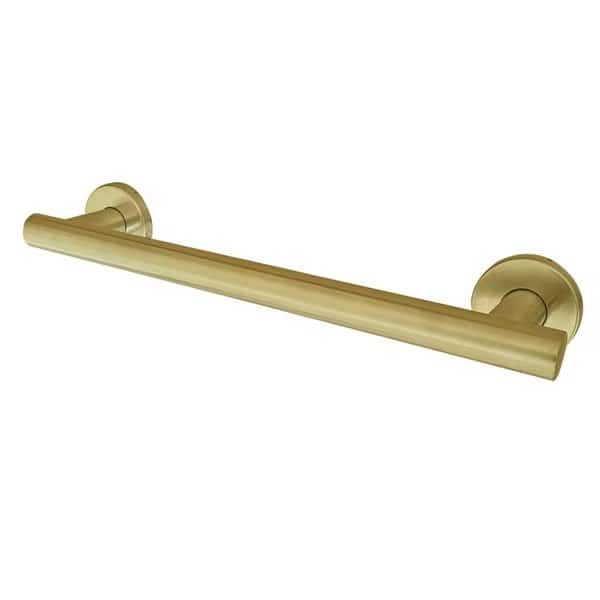 GBS1416CS7 16-Inch x 1-1/4 Inch O.D Grab Bar, Brushed Brass