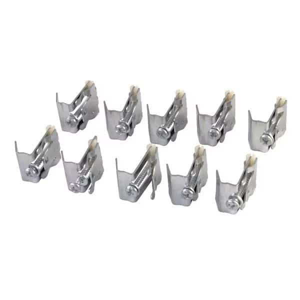 KDSHDWR10 Mounting Clips For Stainless Steel Sink, Silver