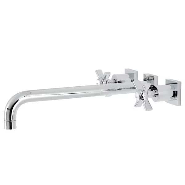 KS6041ZX Wall Mount Tub Faucet, Polished Chrome