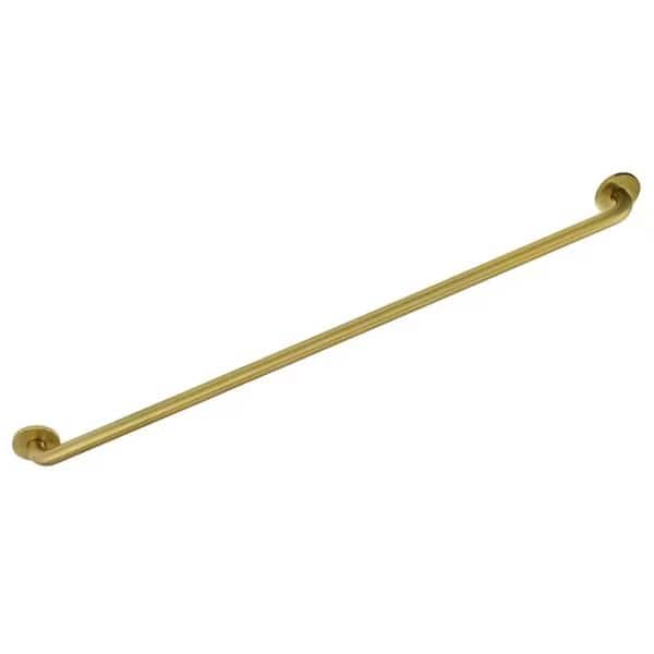 GDR814487 48-Inch X 1-1/4-Inch OD ADA Grab Bar, Brushed Brass