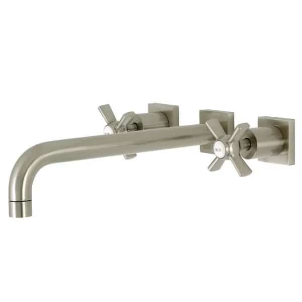 KS6058ZX Wall Mount Tub Faucet, Brushed Nickel