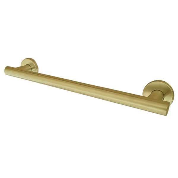 GBS1418CS7 18-Inch x 1-1/4 Inch O.D Grab Bar, Brushed Brass