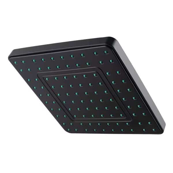 Full Spray Square Rain Shower Head, Matte Black, Kingston Brass, Mfr#: KY4640