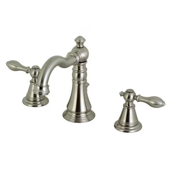 FSC1978AL English Classic Widespread Bathroom Faucet, Brushed Nickel