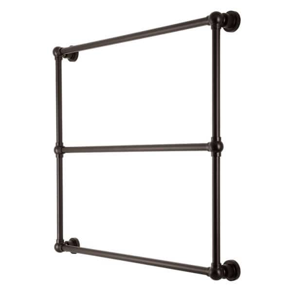 36" x 32" Wall Mount Towel Rack, Oil Rubbed Bronze