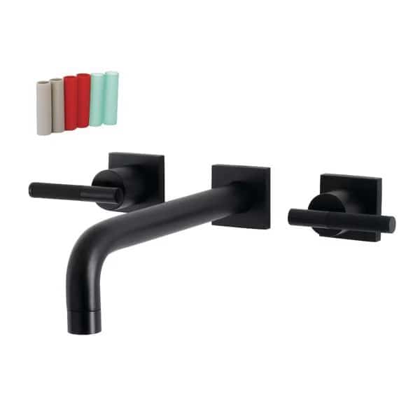 KS6020CKL Wall Mount Tub Faucet, Matte Black