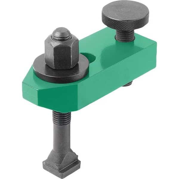 Clamp Strap Adjustable With Screw M16X125, D1=M16, G=18, L=125, B=50, Carbon Steel, Kipp, Mfr#: K0003.1618