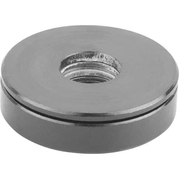 Clamping Force Intensifier, D1=8, D2=25, H=8, Steel Black Oxidized