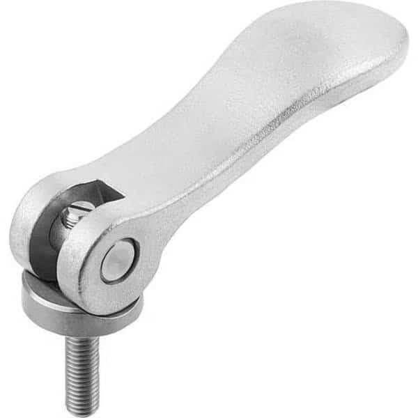 Adjustable Cam Levers in SS ext. thread, thrust washer SS, inch