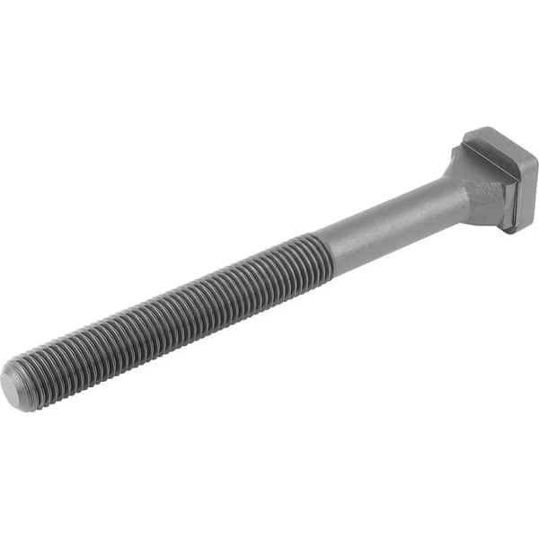 Screw For T-Slot DIN787 D1=M20X65, L=100, Carbon Steel Black