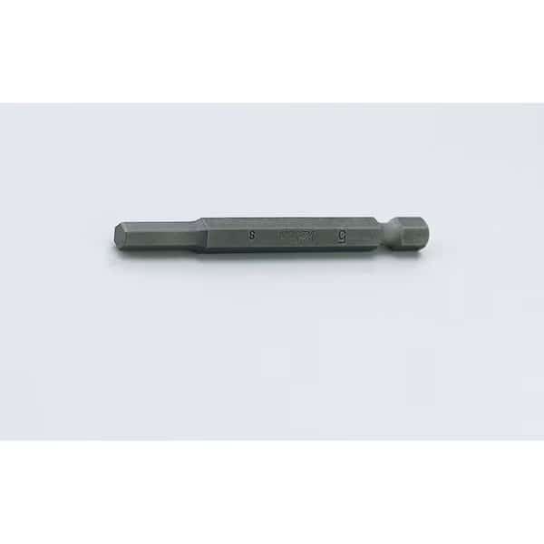 Bit 6mm Hex 100mm 1/4 Hex Drive