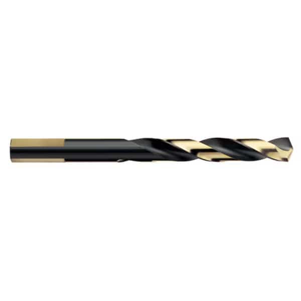 13/32 Drill Mechanics Length HD Black & Gold 135 Deg. Split Pt
