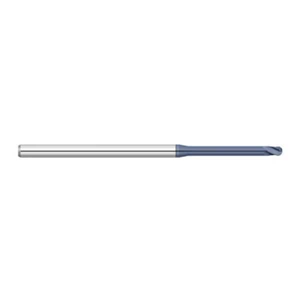 0.060 3 Fl Long Reach Stub Flute Ball Nose Carbide End Mill w/ALTiN