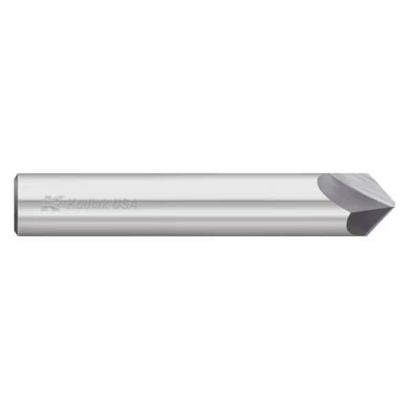 1/8 Carbide Chamfer Mill 2 Flute Single End