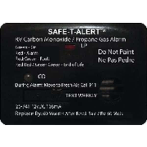 12V 25 Series Safe-T-Alert Mini RV Dual Carbon Monoxide/Propane Alarm