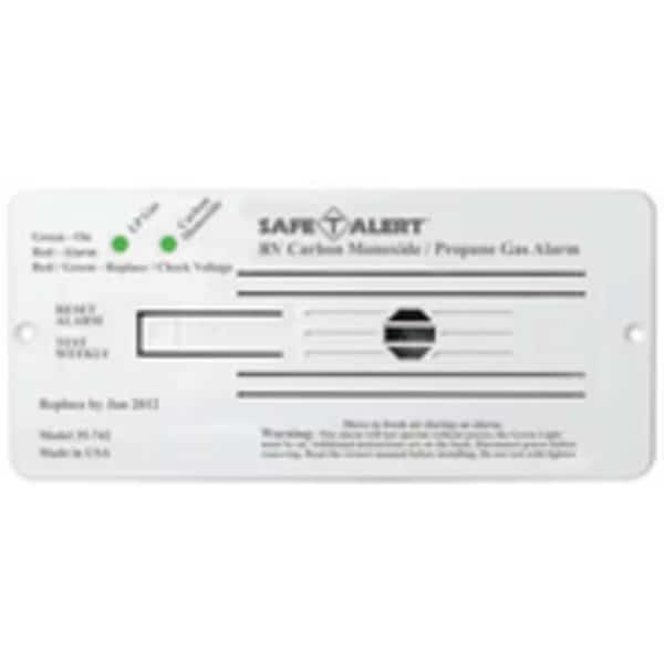 12V 35 Series Safe-T-Alert Flush Mnt RV Dual Carbon Monoxide/Propane A