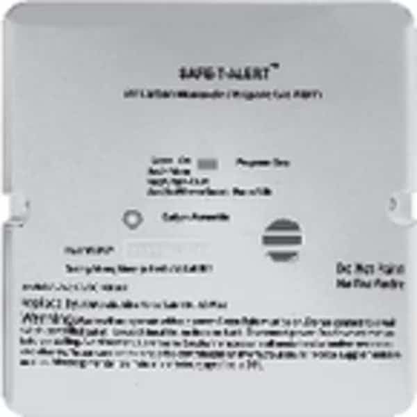 Safe t Alert 45 Series - Dual Carbon Monoxide / Propane Alarm; White