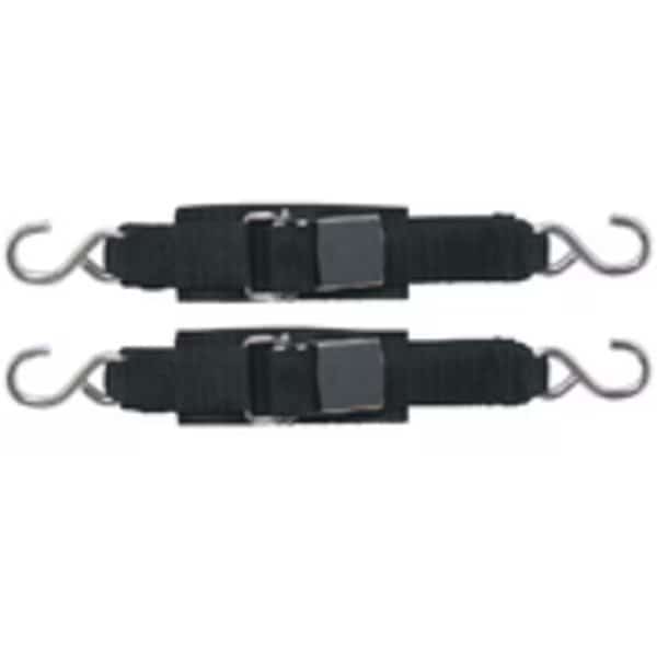 F12066 SS Kwik-Lok Transom Tie-Downs, 2 x 4Ft, 2 packs/case, PK2