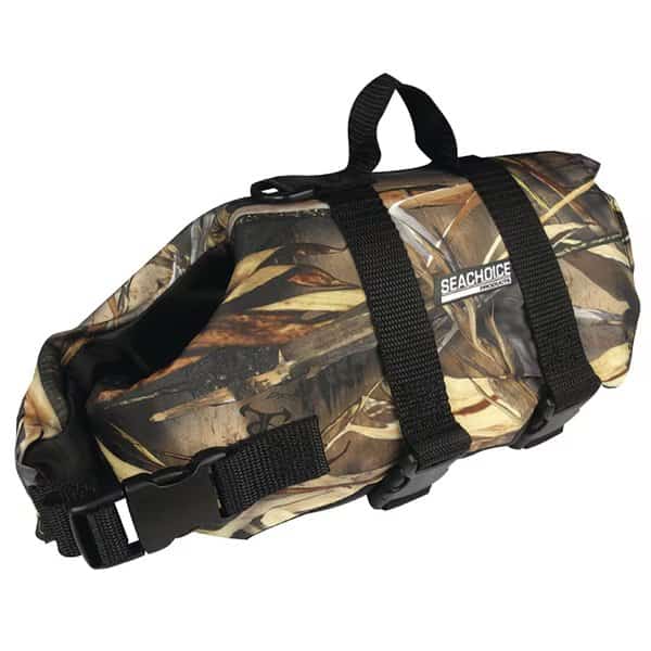 Dog Life Vest - Camo, Lg, 50 to 90 lbs.