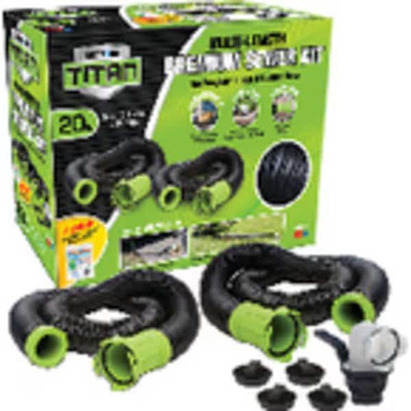 17902 Titan 20Ft Pemium RV Sewer Kit System