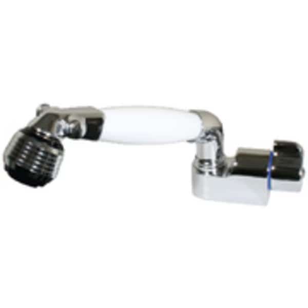 14412 Cold Water Faucet & Shower Combination w Adjstbl Aerator & Built