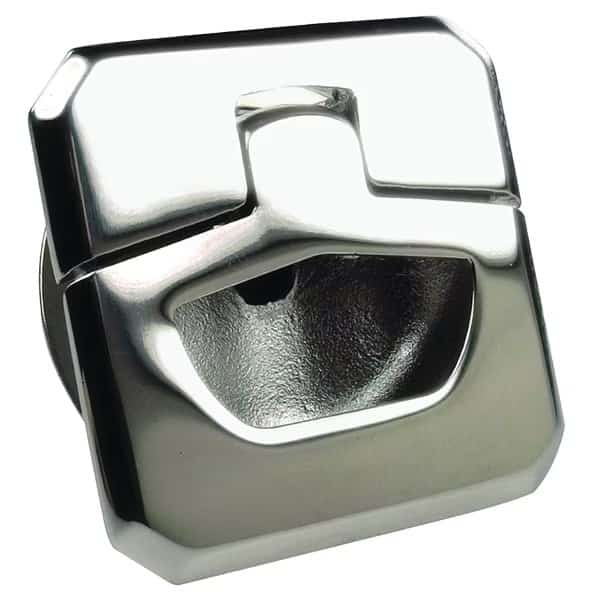 Non-Locking Grand Slam Latch, Square, 1-3/4", 316 SS