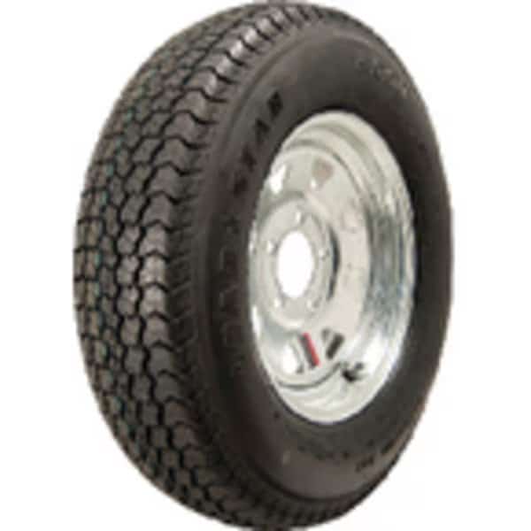 Loadstar Bias Tire & Wheel (Rim) Assembly ST175/80D-13 5 Hole C Ply