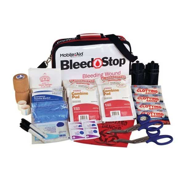 BleedStop Double 200 Bleeding Wound Trauma First Aid Kit