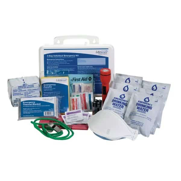 Individual 3-Day Emergency Kit