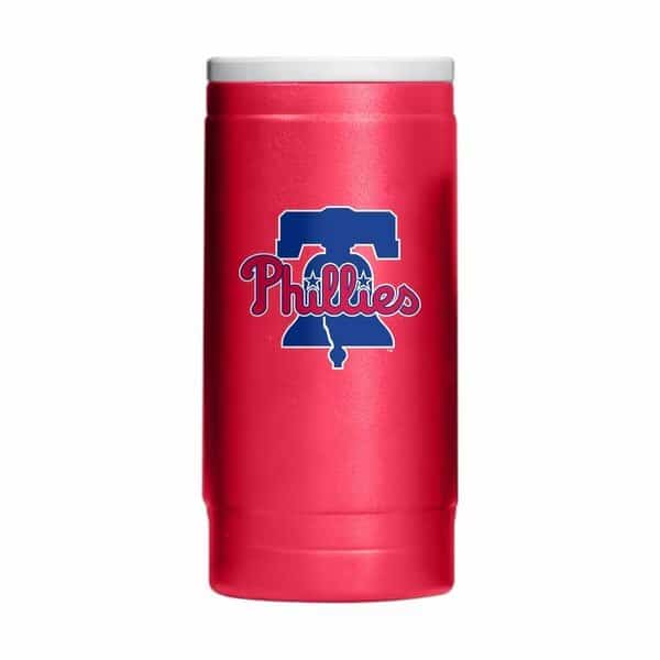 Philadelphia Phillies Flipside Powder Coat Slim Can Coolie