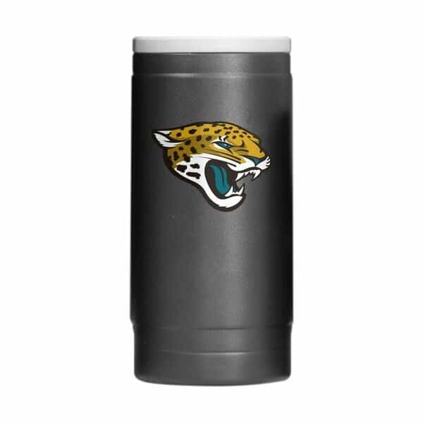 Jacksonville Jaguars Flipside Powder Coat Slim Can Coolie