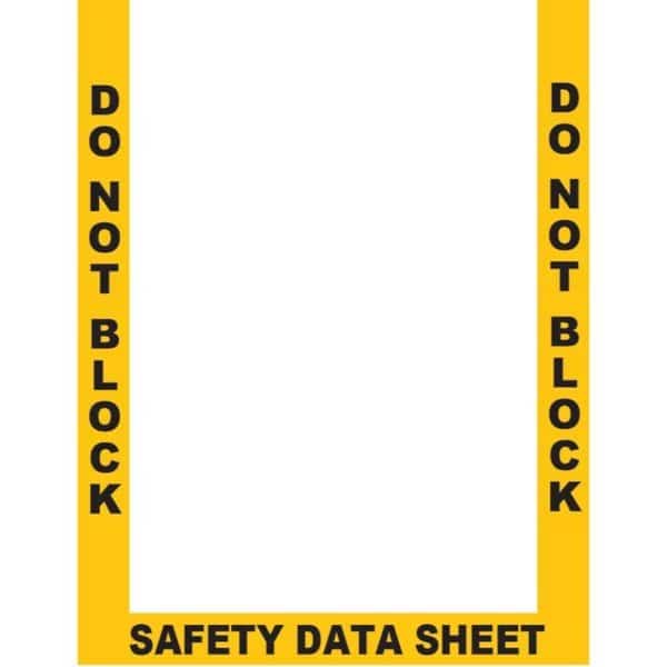 Floor Marking Border Tape, SDS Border 2in , Rubber