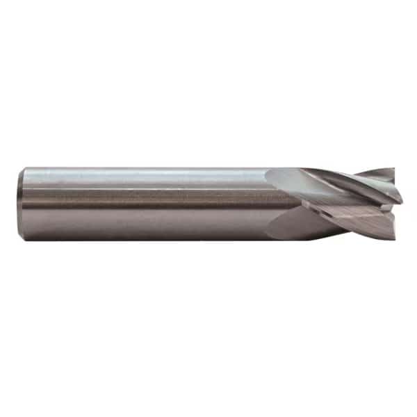 Tuffcut Gp 4 Flute End Mill Stub, 1/8