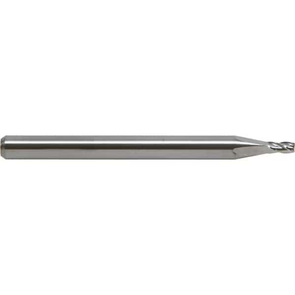 Tuffcut Gp 4 Flute End Mill Stub, .0520