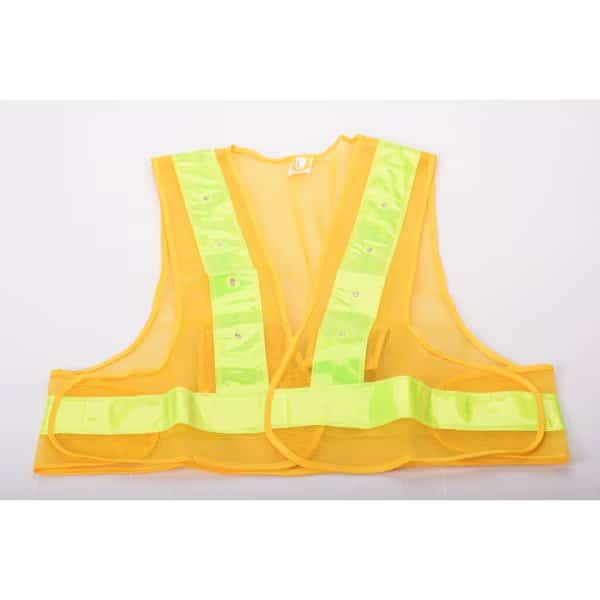 Reflective Safety Vest with 16 LED Lights Medium