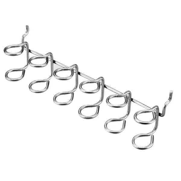 Multiple Tool Holder for Pegboard , Zinc