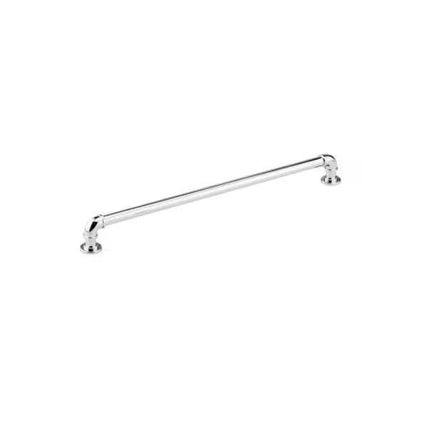 12 5/8 in (320 mm) Center-to-Center Chrome Eclectic Drawer Pull