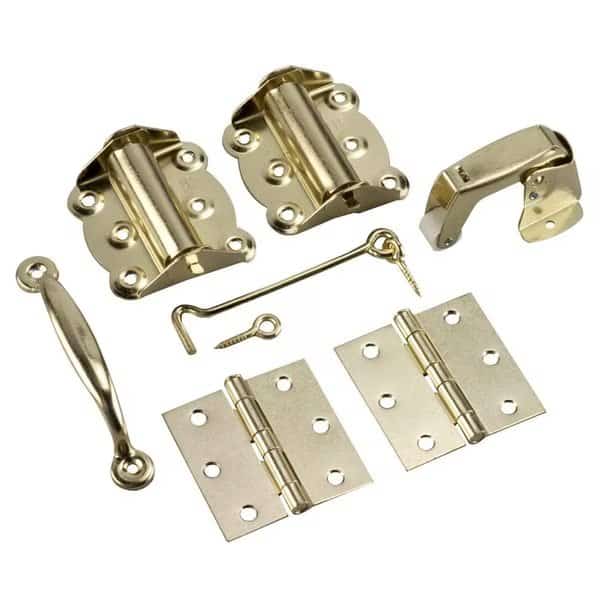 Screen door kit, Brass