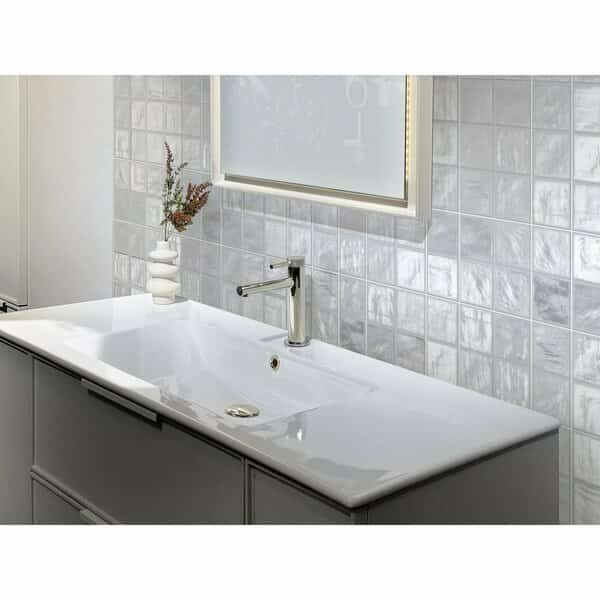 Mallorca Blue 4 in. x4 in. 5.56 Sq.Ft Ceramic Tile, 50PK