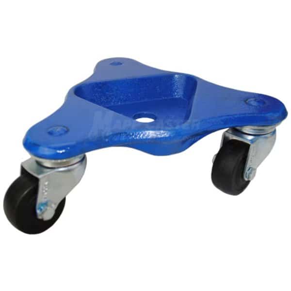 Heavy Duty Tri-Wheel Dolly w/ 2" Rubber Wheels, 450 Lbs Cap.