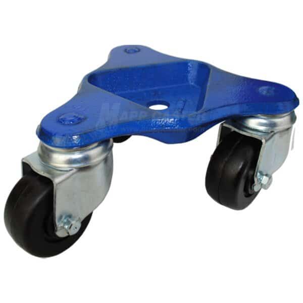 Heavy Duty Tri-Wheel Dolly with 3" Rubber Wheels - 840 Lbs Cap.