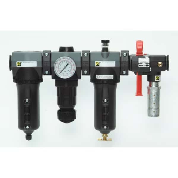 AID FRL 1/2 FEM.PRTS, 40UM, Master Pneumatic, Mfr#: AAM2A1B1K04
